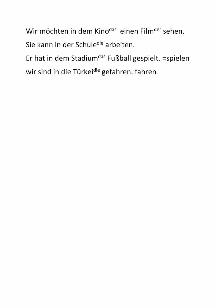 AKKUSATIV - DATIV
Akkusativ: -İ Hali
S+V+O....
Ayşe öğrenciyi arıyor.
Ayşe sucht den Student
NOM(Yalın hal)
AKK(-i hali)
Der
K/M/D/-ein
den
