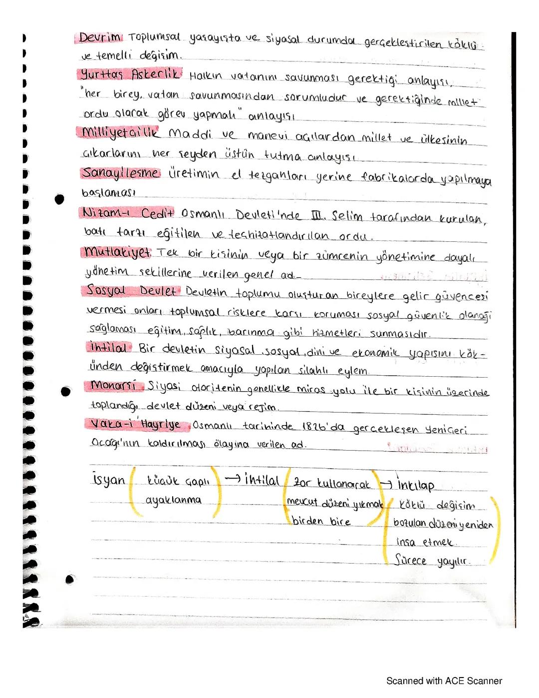 11. Sınıf Fransız ihtilali ve Sömürgecilik 