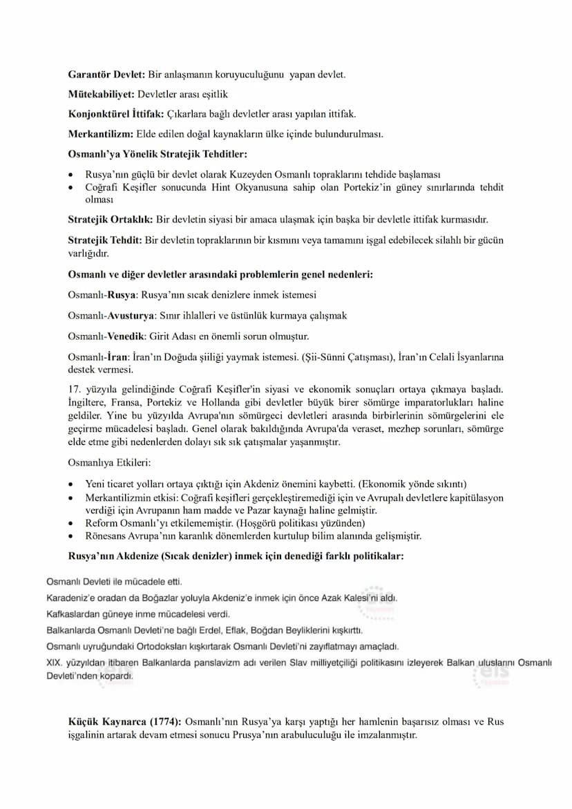 Garantör Devlet: Bir anlaşmanın koruyuculuğunu yapan devlet.
Mütekabiliyet: Devletler arası eşitlik
Konjonktürel İttifak: Çıkarlara bağlı de