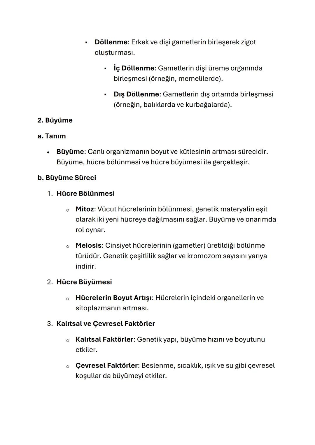 CANLILARDA ÜREME, BÜYÜME VE
GELİŞME
Biyolojinin temel konularıdır ve yaşam döngüsünün anlaşılmasında önemli
rol oynar. İşte bu konuların det