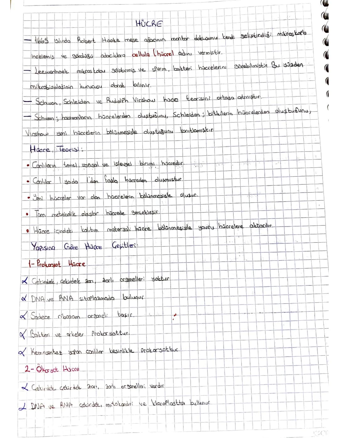 Hücre Biyolojisi - Ders Notları ve Kitap (PDF)