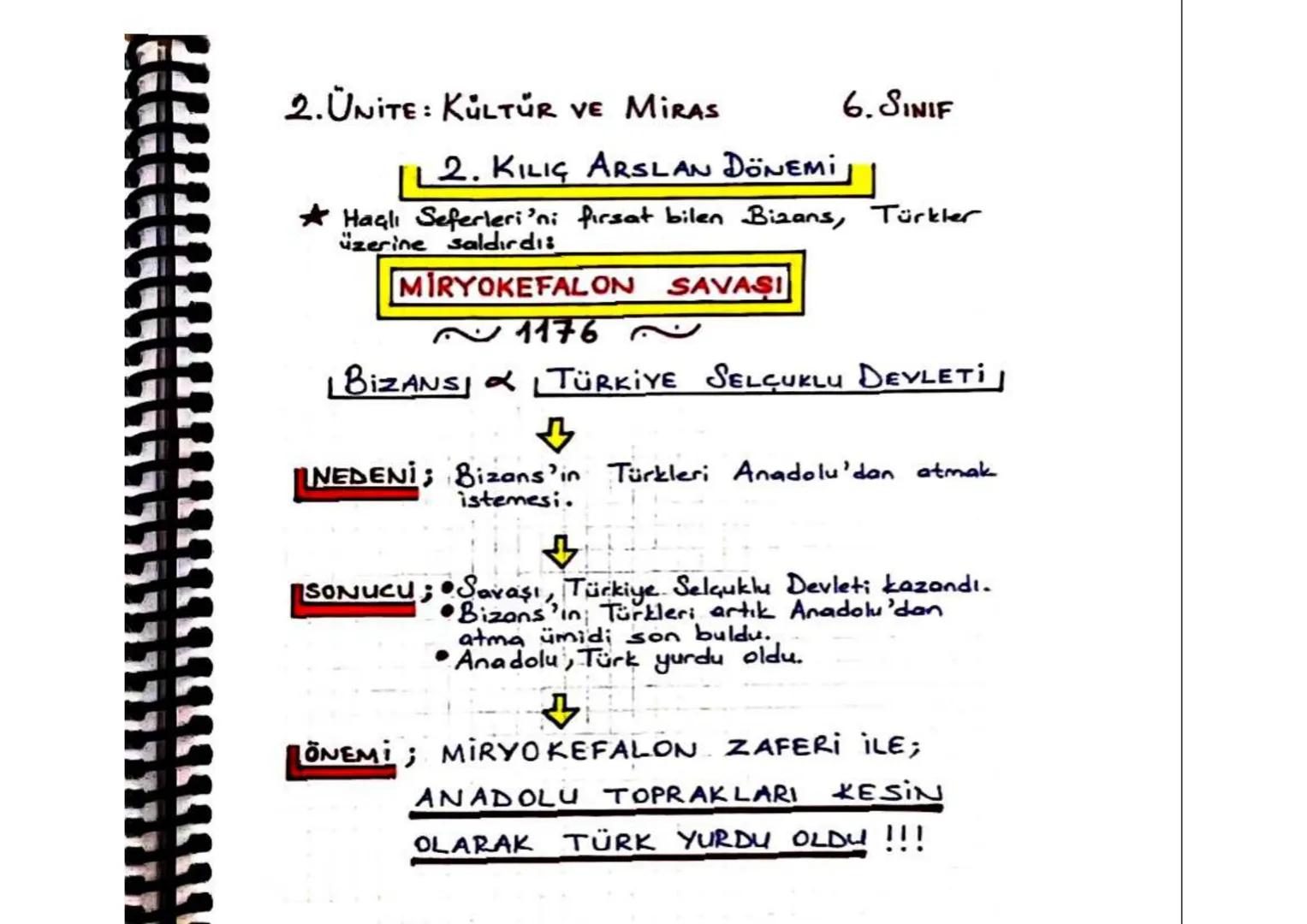 2. ÜNİTE: KÜLTÜR VE MIRAS
||ALAADDIN KEYKUBAT DÖNEMil
6.SINIF
Türkiye Selçuklu Devleti'nin EN GELİŞMİŞ DÖNEMİ 'dir.
Akdeniz ve Karadeniz'in 