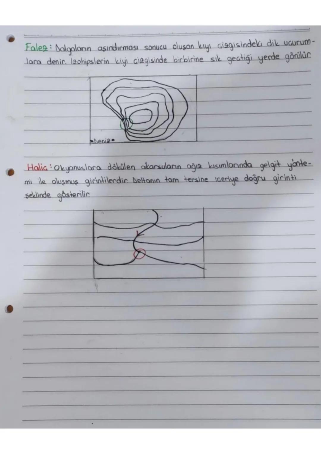 Taohipsler
Deniz seviyesinden itibaren aynı yükseltiye sahip noktaların birleştiril
mesiyle elde edilen kapalı eğrilere eş yükselti eğrisi (