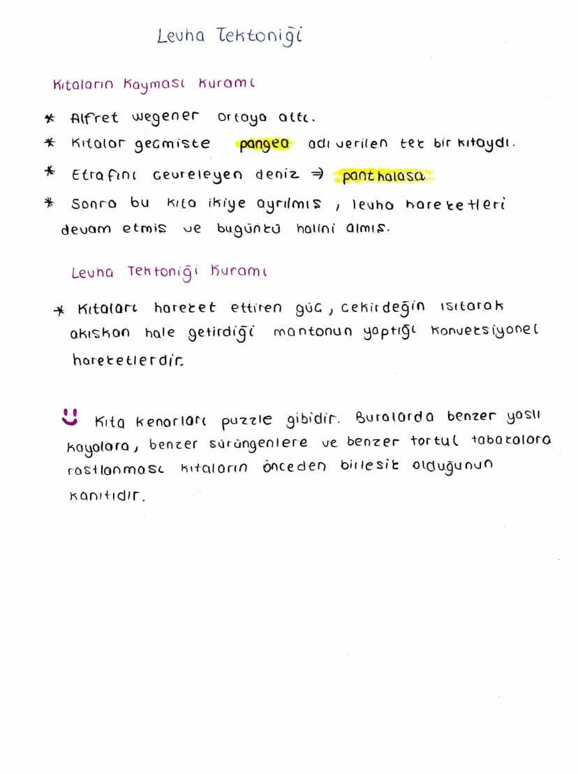 ✓
Dünya'nın Tektonik Olusumu
Yer kabuğu
✓ Litosfer (Tas Küre) olarak bilinir.
Yoğunluğu, sıcaklığı ve kalınlığı en az olan katman
Okyanuslar