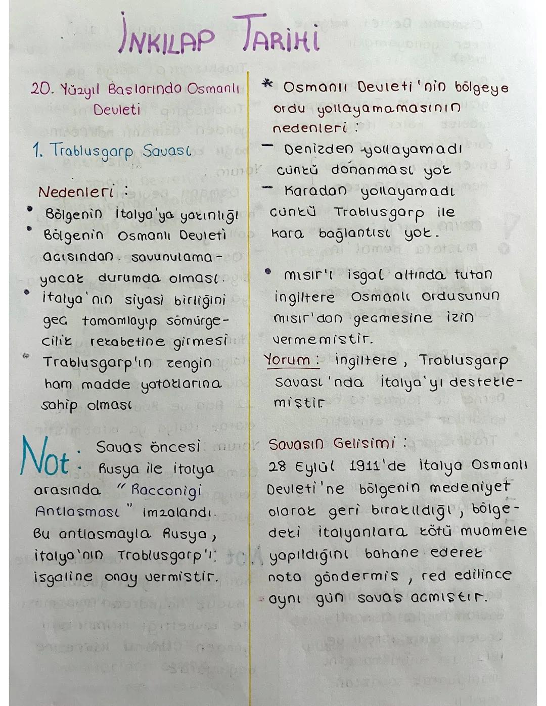 20. yüzyıl başlarında Osmanlı devleti