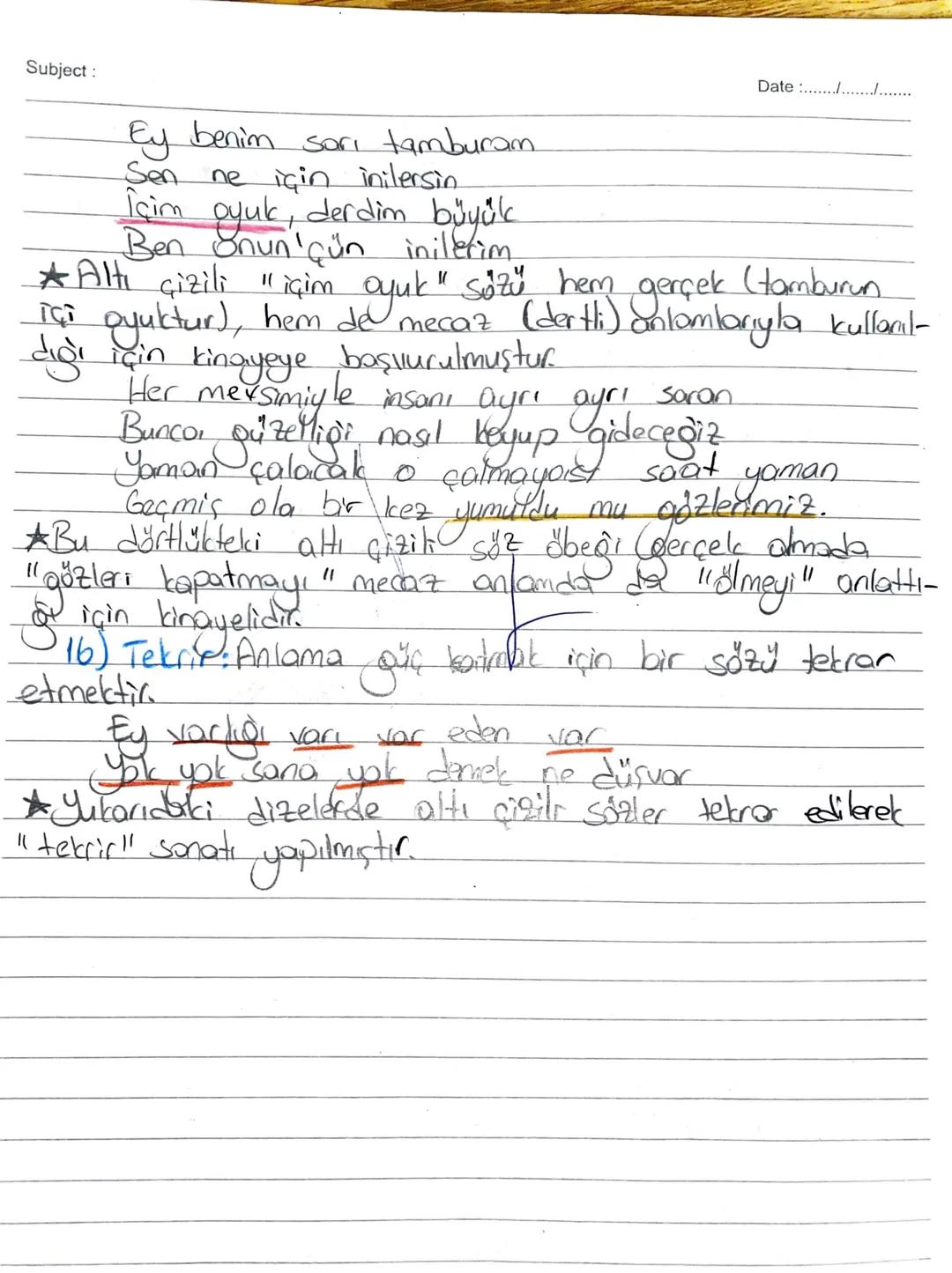 # EDEBİ SANATLAR (siz sariation)

Anlatımı zenginleştirmek, daha etkili ve gösterişli
bir anlatım sağlamak için sözcüklerin temel anlamının

