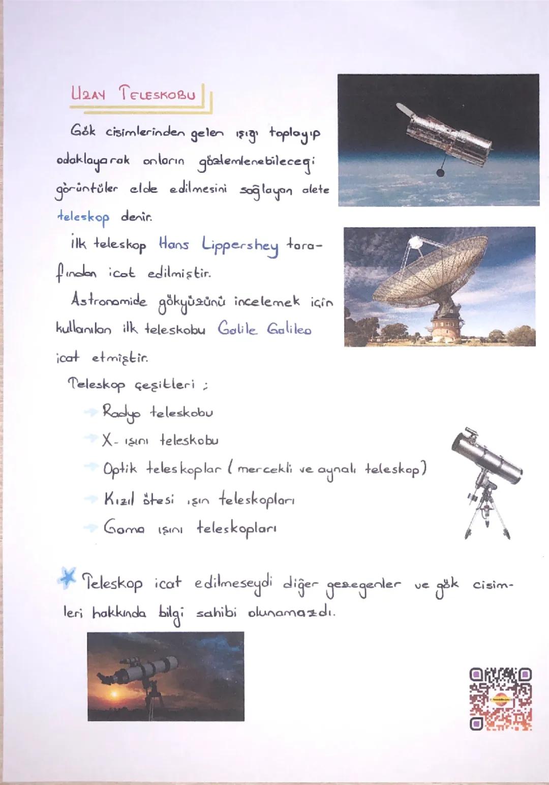 # GÜNEŞ SİSTEMİ VE ÖTESİ

## UZAY TEKNOLOJİLERİ

Kazanımlar :
F.7.1.1.1. UZay teknolojilerini açıklar
F.7.1.1.2. UZay kirliliğinin nedenleri