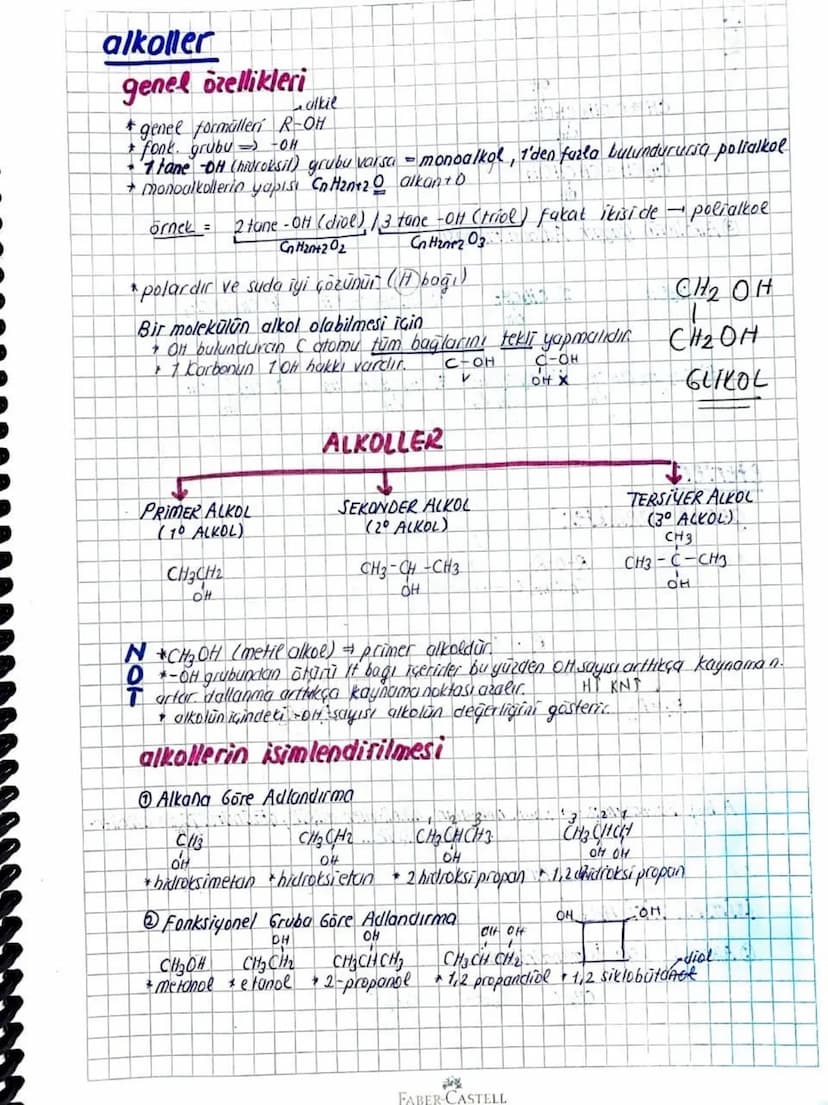 ORGANİK KİMYA
Organik Kimyaya Giriş
R
Organik Bilesikler
genellikle suda Gözünmetler
Sayıları çok
+at element kullanılır
A tepkimeleri yavas