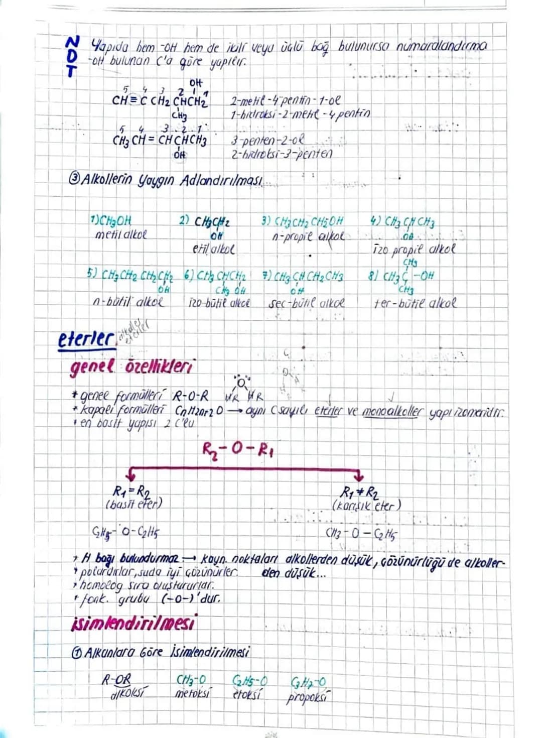 ORGANİK KİMYA
Organik Kimyaya Giriş
R
Organik Bilesikler
genellikle suda Gözünmetler
Sayıları çok
+at element kullanılır
A tepkimeleri yavas
