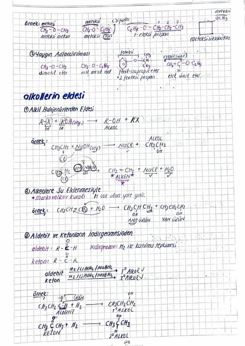 ORGANİK KİMYA
Organik Kimyaya Giriş
R
Organik Bilesikler
genellikle suda Gözünmetler
Sayıları çok
+at element kullanılır
A tepkimeleri yavas