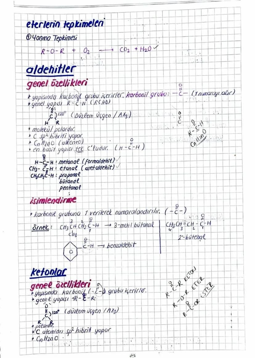 ORGANİK KİMYA
Organik Kimyaya Giriş
R
Organik Bilesikler
genellikle suda Gözünmetler
Sayıları çok
+at element kullanılır
A tepkimeleri yavas
