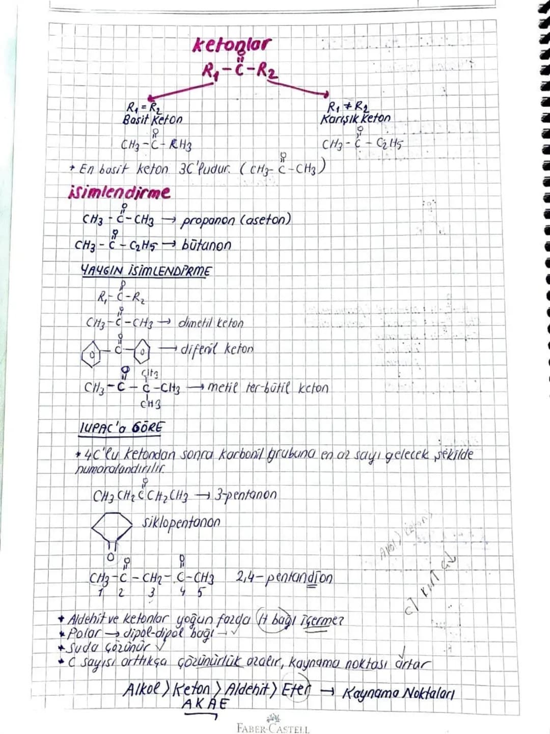 ORGANİK KİMYA
Organik Kimyaya Giriş
R
Organik Bilesikler
genellikle suda Gözünmetler
Sayıları çok
+at element kullanılır
A tepkimeleri yavas