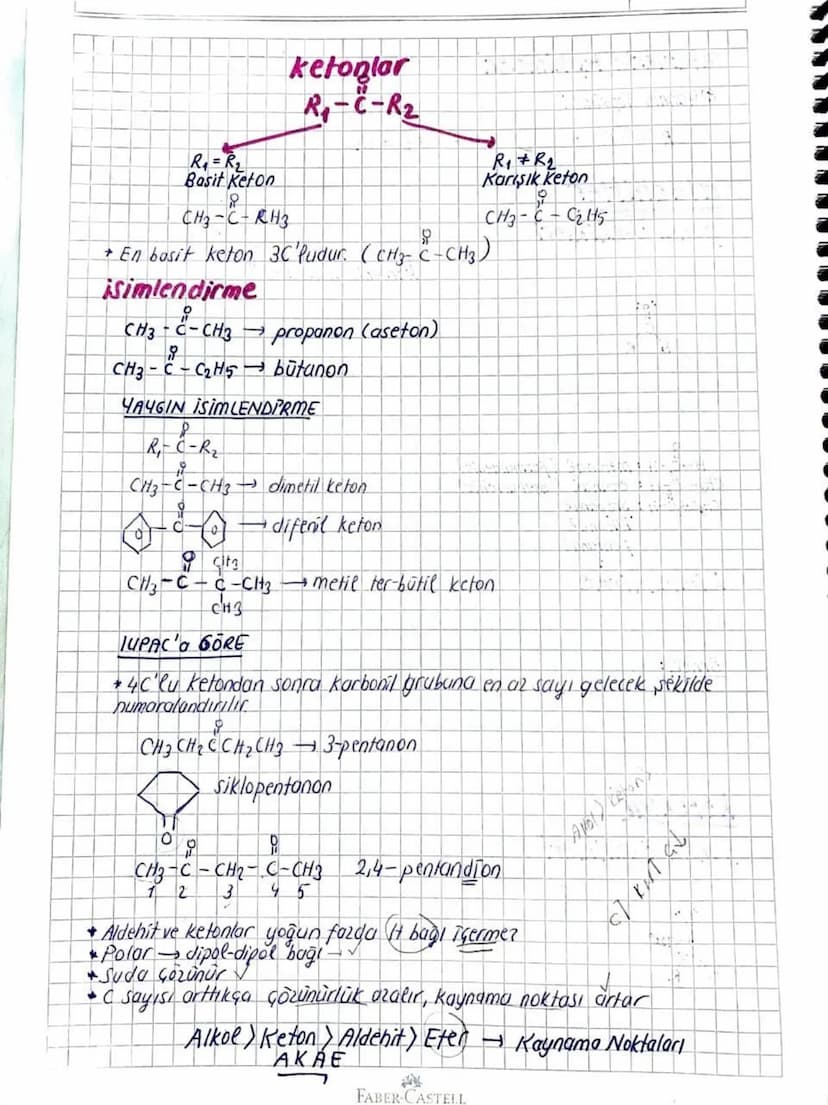 ORGANİK KİMYA
Organik Kimyaya Giriş
R
Organik Bilesikler
genellikle suda Gözünmetler
Sayıları çok
+at element kullanılır
A tepkimeleri yavas