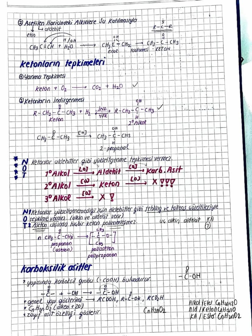ORGANİK KİMYA
Organik Kimyaya Giriş
R
Organik Bilesikler
genellikle suda Gözünmetler
Sayıları çok
+at element kullanılır
A tepkimeleri yavas