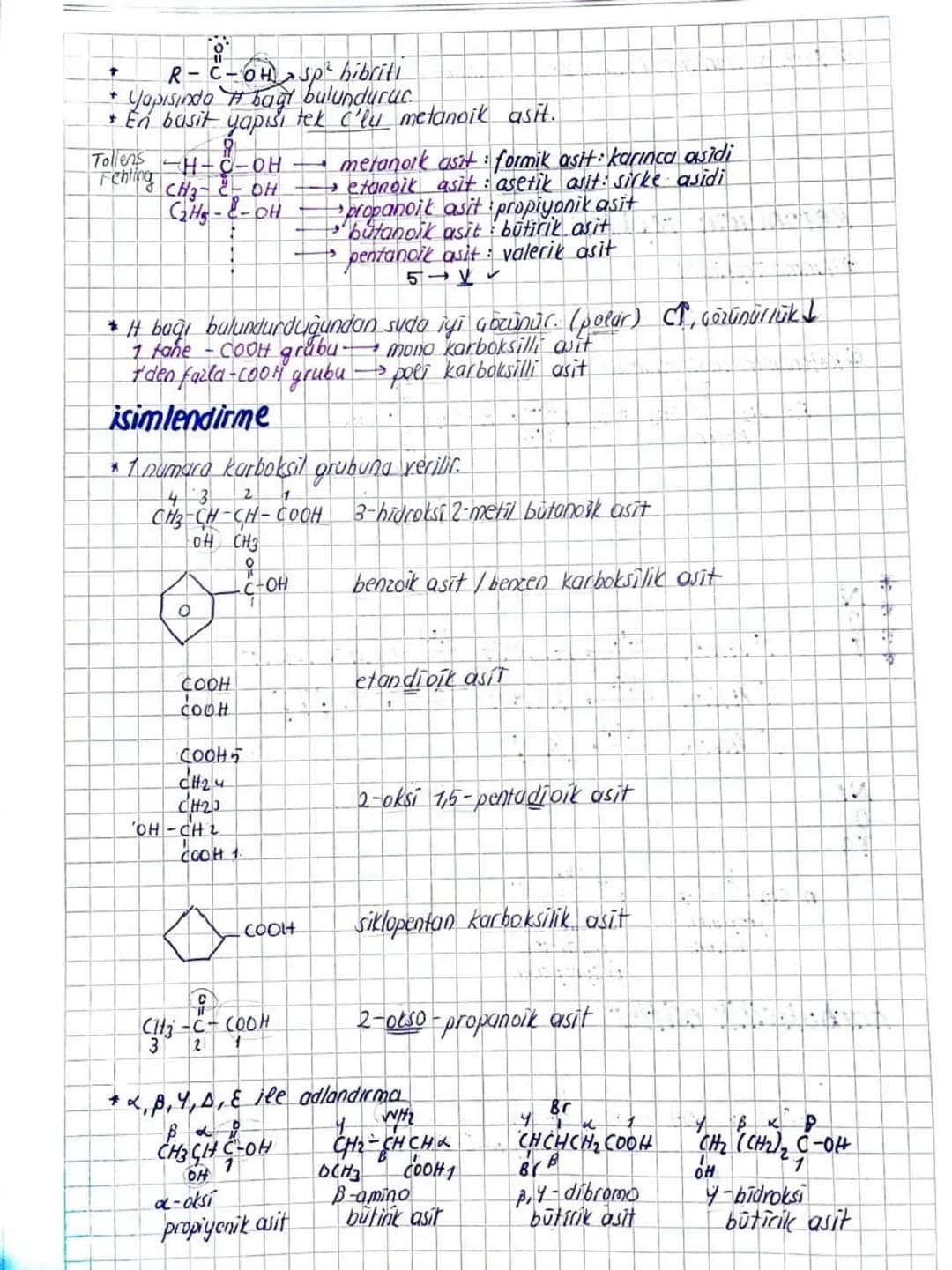 ORGANİK KİMYA
Organik Kimyaya Giriş
R
Organik Bilesikler
genellikle suda Gözünmetler
Sayıları çok
+at element kullanılır
A tepkimeleri yavas
