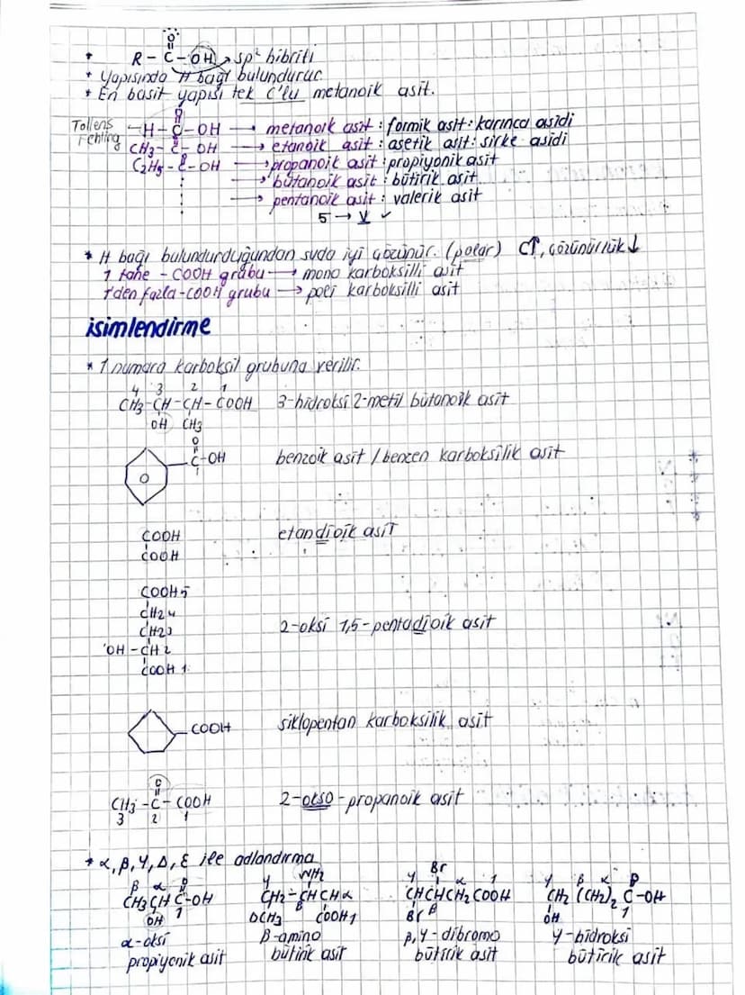 ORGANİK KİMYA
Organik Kimyaya Giriş
R
Organik Bilesikler
genellikle suda Gözünmetler
Sayıları çok
+at element kullanılır
A tepkimeleri yavas