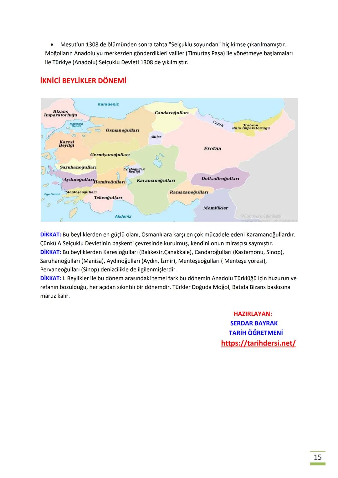 1. ÜNİTE: YERLEŞME VE DEVLETLEŞME SÜRECİNDE SELÇUKLU
TÜRKİYE'Sİ
KONU 1: TÜRKLERDEN ÖNCE ANADOLU'NUN DURUMU VE İLK TÜRK AKINLARI
TÜRKLERDEN Ö