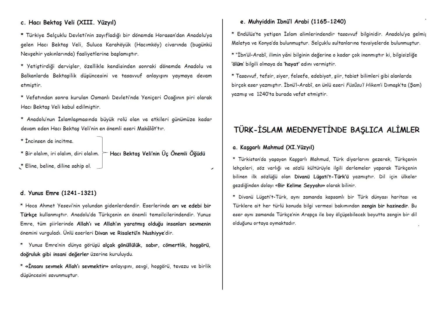 TARİH DERS NOTLARI

1.ÜNİTE: TÜRKİSTAN'DAN TÜRKİYE'YE (1040-
1299)

Türklerin İslamiyet'i Kabulü Ve İlk Türk-İslam Devletleri

TÜRKLERİN İSL