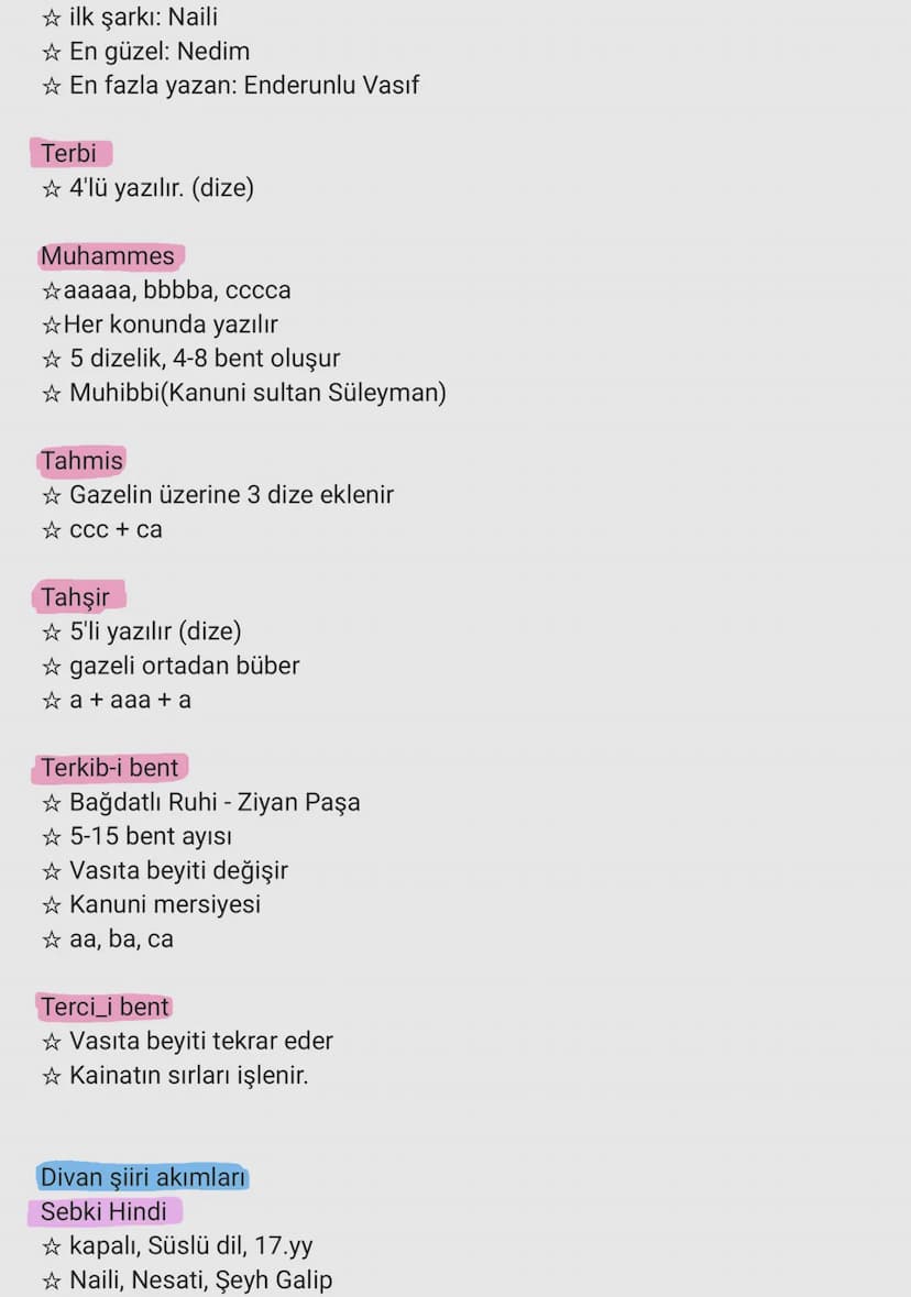 Divan Edebiyatı
özellikleri
sanat sanat içindir
Tam ve zengin kafiye kullanıldı
Bireysel konular işlediler
Nazım birimi
Nazım ölçüsü aruz
Ol