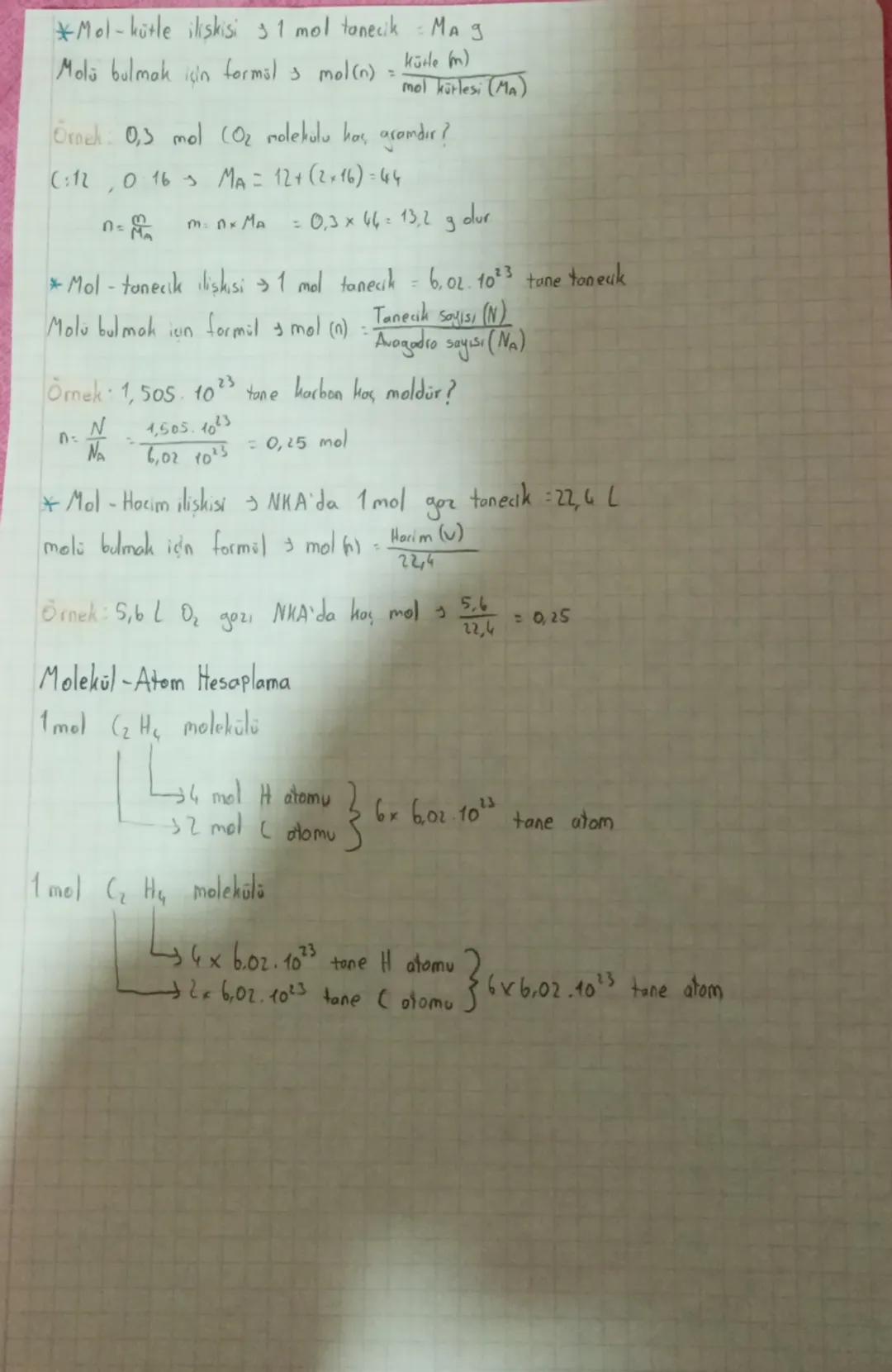 Mal
ve
Atomlar çok küçük oldukları için kimgacılar gruplandırarak saymaya karar vermişlerdir
Avagadra sayısıyla göstermişlerdir.
Avagadro Sa