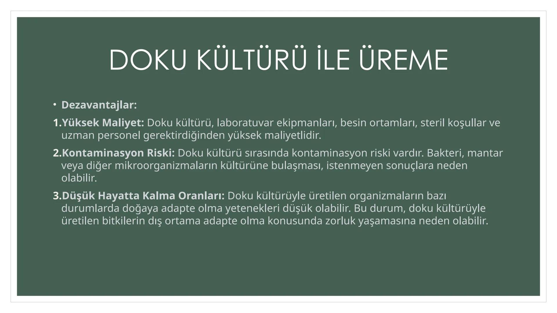 EŞEYSİZ ÜREME
YÖNTEMLERİNİN
CANLILAR
AÇISINDAN
AVANTAJ VE
DEZAVANTAJLARI EŞEYSİZ ÜREME ÇEŞİTLERİ
YUMRU GÖVDE
İLE ÜREME
VEJETATİF
ÜREME
SÜRÜN