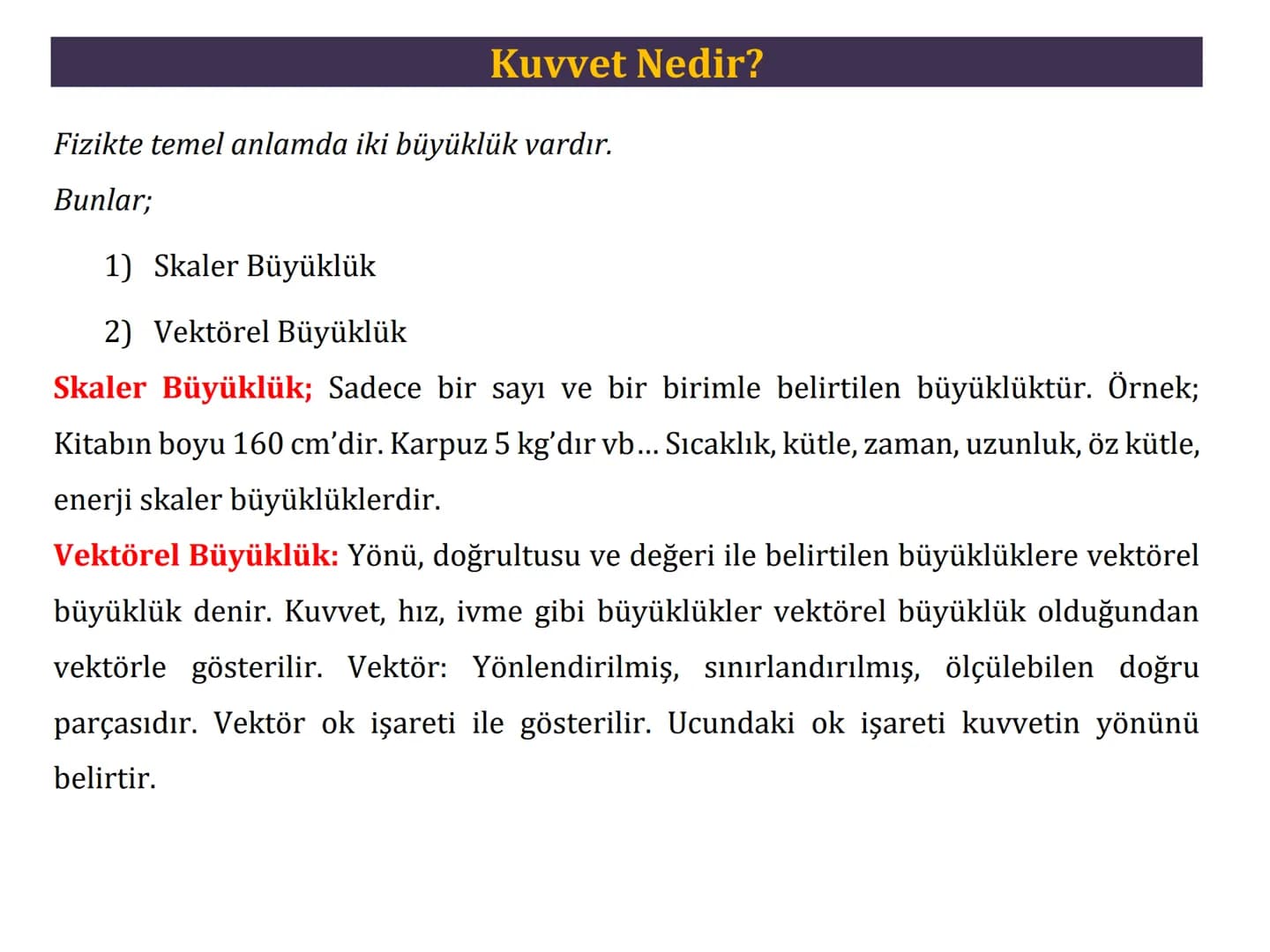 6. Mekanik Enerji Mekanik Enerji
MEKANİK ENERJİ
Mekanik enerji cismin hareketli olup olmaması durumuna göre iki kısımda
incelenir;
• Potansi