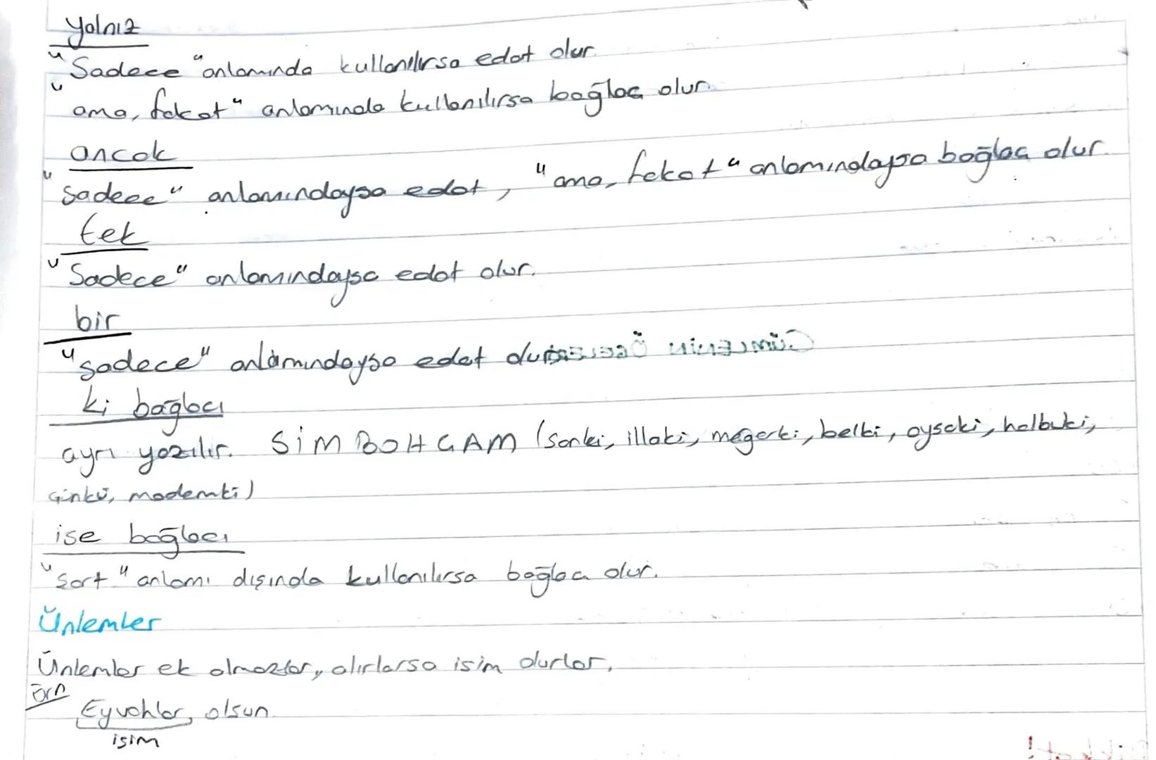 # EDAT-BAGLAG - ÜNLEM

Edot (ilgec)

Bağba

* Tek boşına anlamı yoktur.

* Forklı Sözuklerle birlikte

* Tek başına anlamı yoktur.

* İki sö