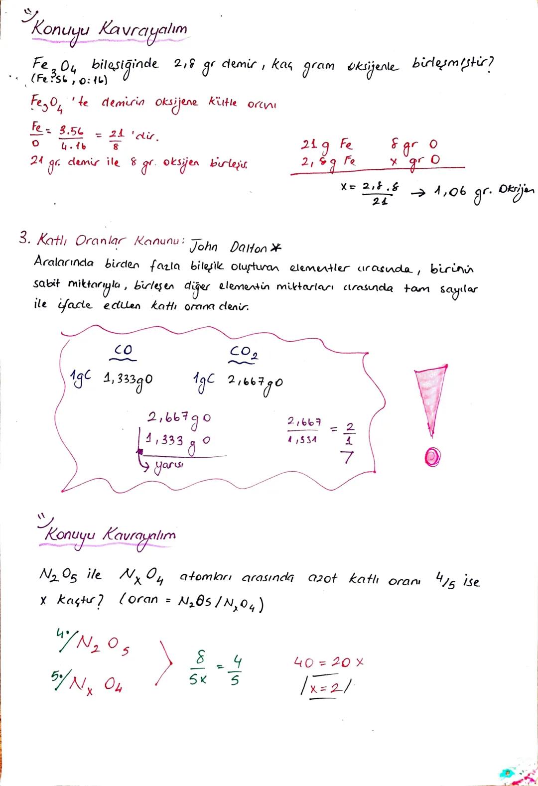 KIMYANIN
TEMEL KANUNLARI
1. Kütlenin Korunumu Kanunu: Antoine Lavoisier *
kütleleri toplamı, tepkime
* Bu konunda tepkimeye giren maddelerin