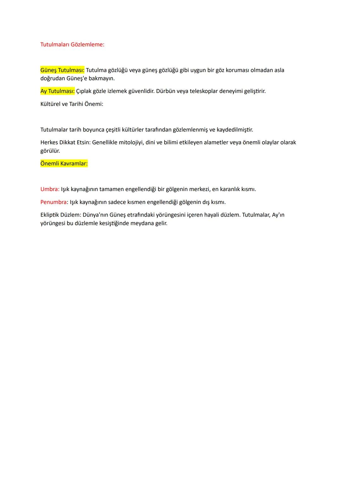 # Güneş ve Ay Tutulmaları

Giriş:

Tutulmalar, bir gök cismi diğerinin gölgesine girdiğinde meydana gelir. Dünya bağlamında, bu Güneş,
Ay ve
