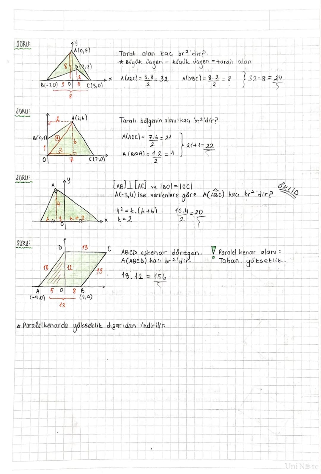 ANALITIK GEOMETRÍ:
Dik Koordinat Sistemi:
Başlangıç noktasında (sıfır) dik kesişen iki reel
say
doğrusunun aluşturduğu siste
me "dik koordin