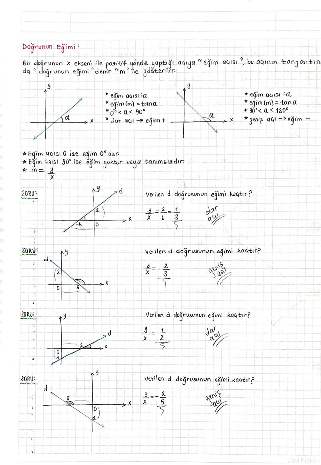 ANALITIK GEOMETRÍ:
Dik Koordinat Sistemi:
Başlangıç noktasında (sıfır) dik kesişen iki reel
say
doğrusunun aluşturduğu siste
me "dik koordin