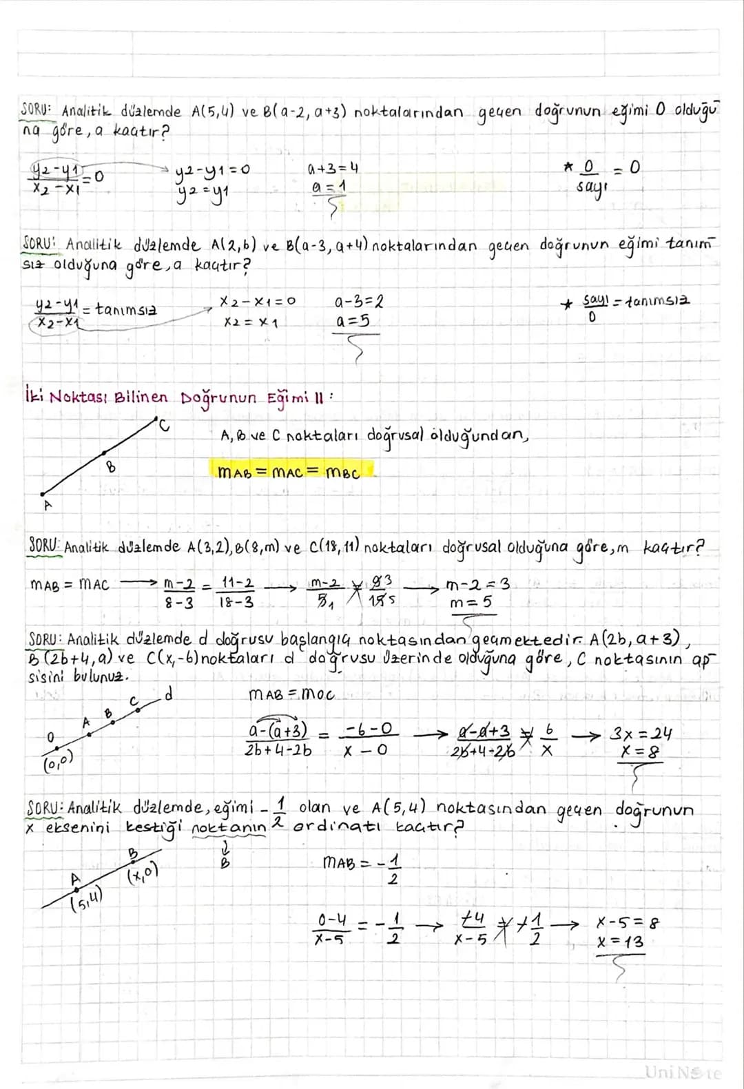 ANALITIK GEOMETRÍ:
Dik Koordinat Sistemi:
Başlangıç noktasında (sıfır) dik kesişen iki reel
say
doğrusunun aluşturduğu siste
me "dik koordin