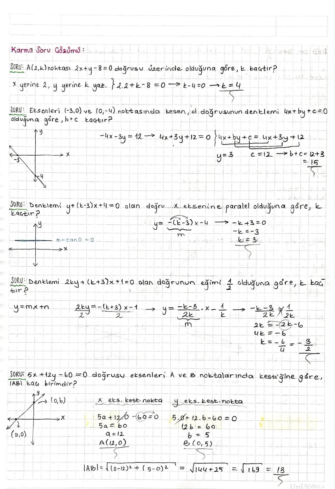 ANALITIK GEOMETRÍ:
Dik Koordinat Sistemi:
Başlangıç noktasında (sıfır) dik kesişen iki reel
say
doğrusunun aluşturduğu siste
me "dik koordin