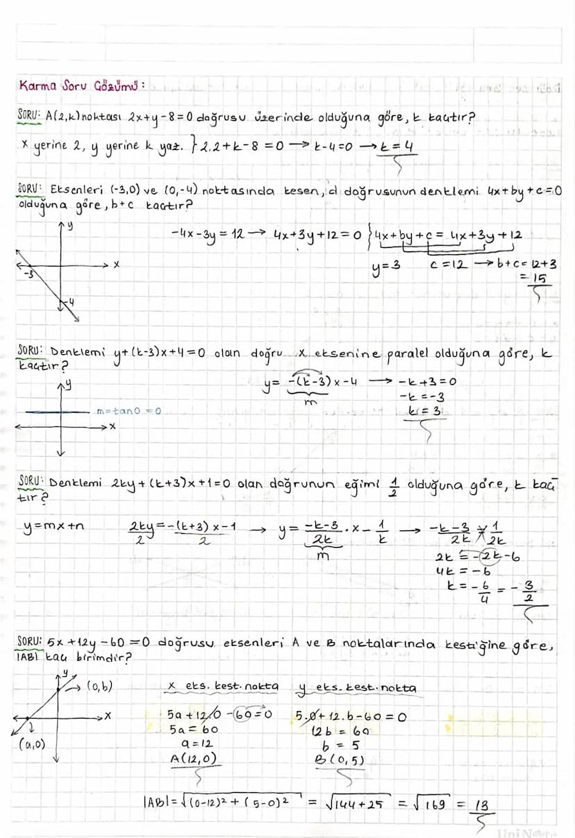 ANALITIK GEOMETRÍ:
Dik Koordinat Sistemi:
Başlangıç noktasında (sıfır) dik kesişen iki reel
say
doğrusunun aluşturduğu siste
me "dik koordin