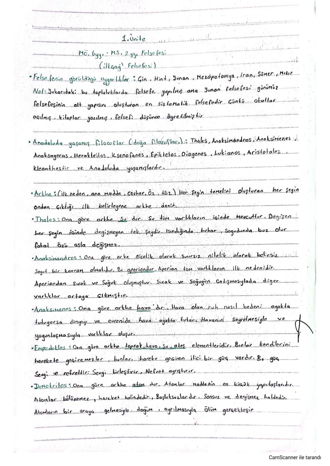 İlk Çağ Felsefesi 