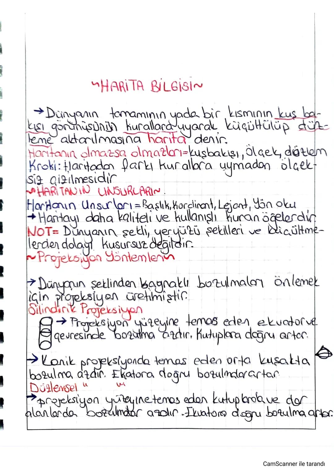 "HARITA BİLGİSİN
→Dünyanın tamamının yada bir kısmının kuş ba-
kışı görünüsunih kurallara uyarak küçültülüp düz-
Teme aktarılmasına harita d