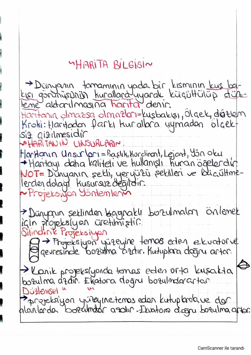 "HARITA BİLGİSİN
→Dünyanın tamamının yada bir kısmının kuş ba-
kışı görünüsunih kurallara uyarak küçültülüp düz-
Teme aktarılmasına harita d