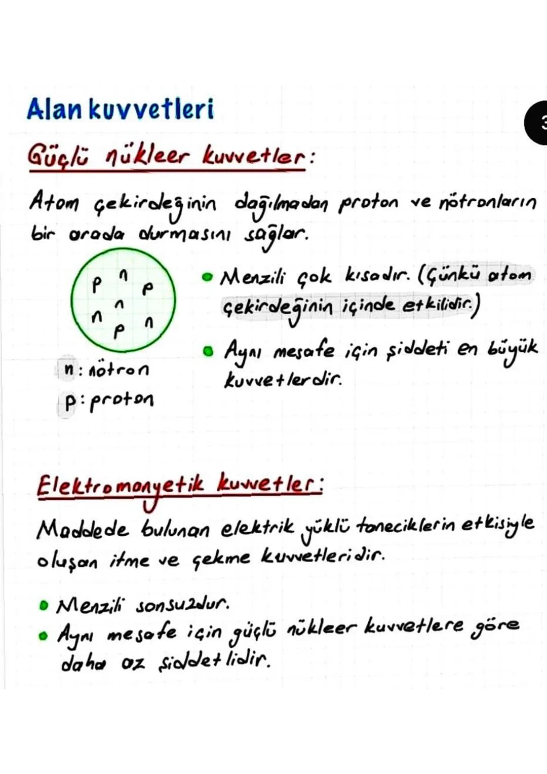 Dengelenmiş ve dengelenmemis
kuvvetler
Bir cisme etki eden kuvvetlerin bileşkesi sıfır
(Fnet = 0) ise cisim dengelenmiş kuvvetlerin etki-
si