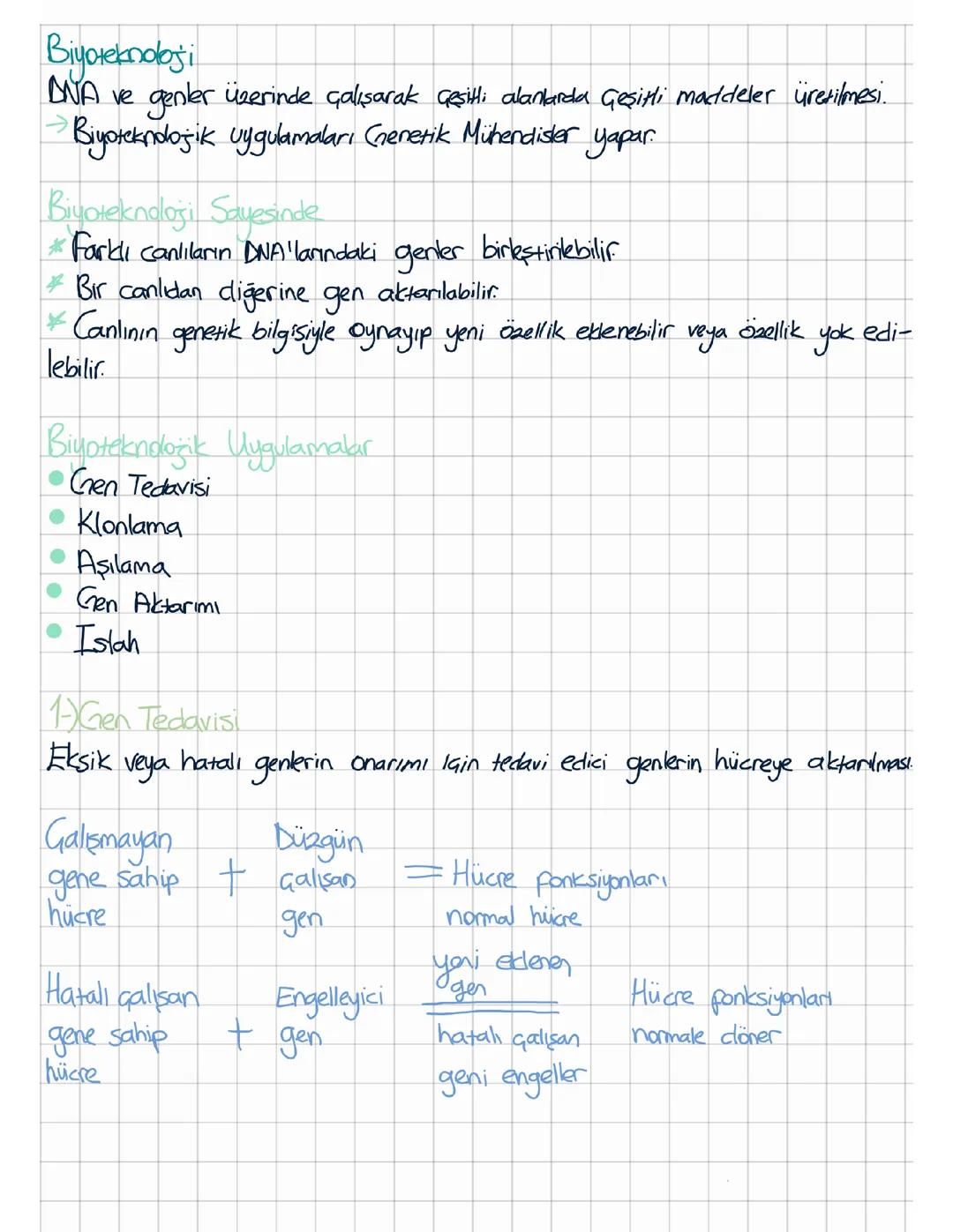 Biyoteknoloji: Giriş ve Temel Bilgiler