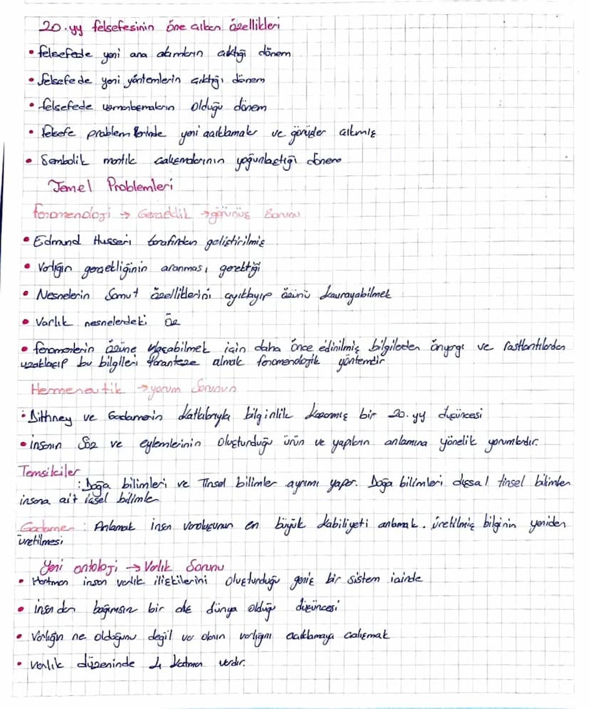 ~20. yy felsefes; ~
Hazırlayan dusince ortamı
• 19. yy'daki Fikir hareketleri toplumsal sınıf mucadeleleri ve barı devletler arasında yasori