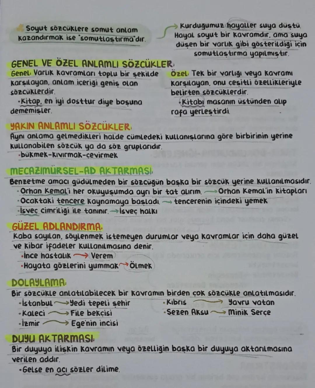 # SÖZCÜKTE ANLAM

GERÇEK ANLAM

Bir sözcüğün sözcük anlamları dikkate alındığında
akla gelen ilk anlamı ve diğer anlamları gerçek
anlamı olu