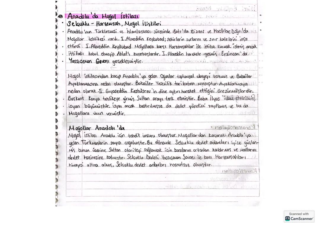 Anadolu'da Moğol İstilası: Etkiler ve Sonuçlar