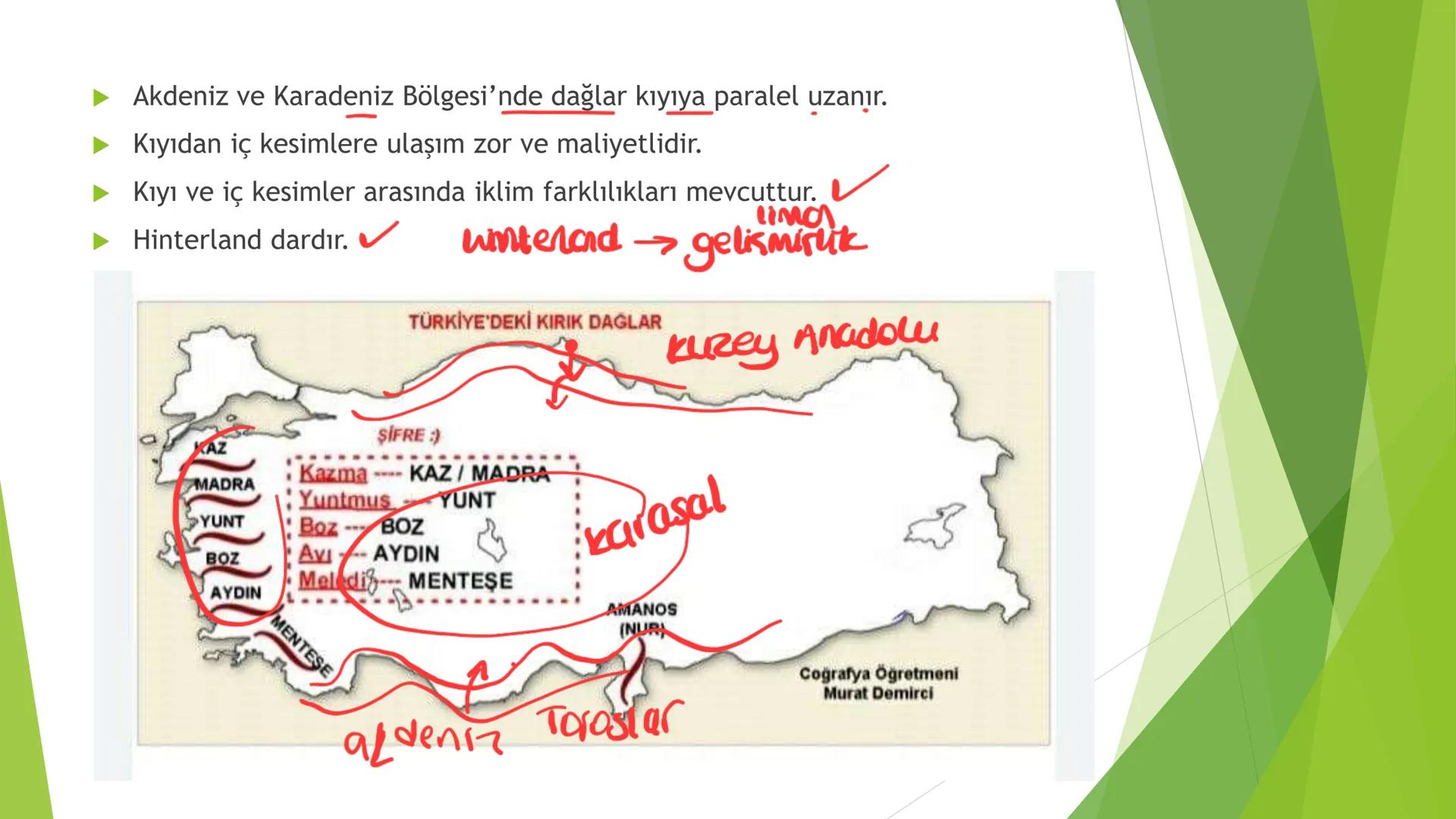 TÜRKİYE'NİN YER
ŞEKİLLERİ kaynakların
magmadan
İÇ KUVVETLER
► Orojenez (dağ) ✓
▶ Epirojenez (kita) ✓
Volkanizma
►Seizma (Deprem) ✓
gunest
ka