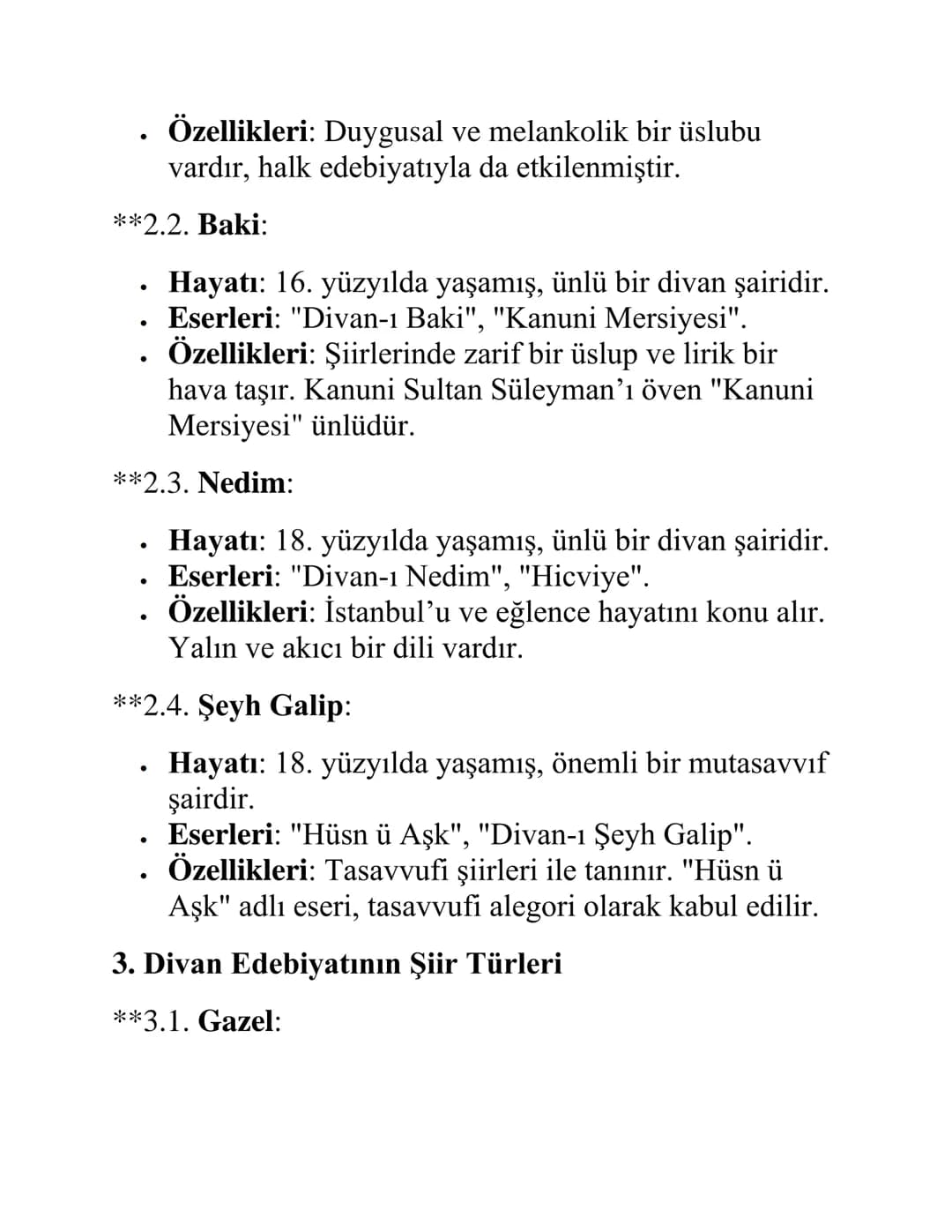 AYT Edebiyat: Divan Edebiyatı
1. Divan Edebiyatının Tanımı ve Özellikleri
**1.1. Tanım:
•
Divan Edebiyatı, Osmanlı İmparatorluğu döneminde,
