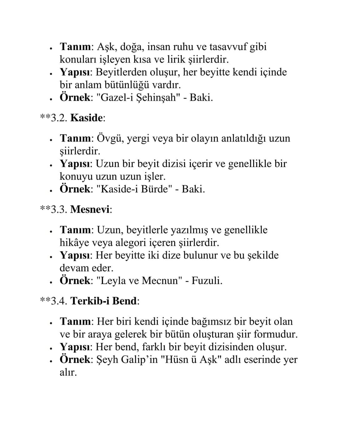 AYT Edebiyat: Divan Edebiyatı
1. Divan Edebiyatının Tanımı ve Özellikleri
**1.1. Tanım:
•
Divan Edebiyatı, Osmanlı İmparatorluğu döneminde,
