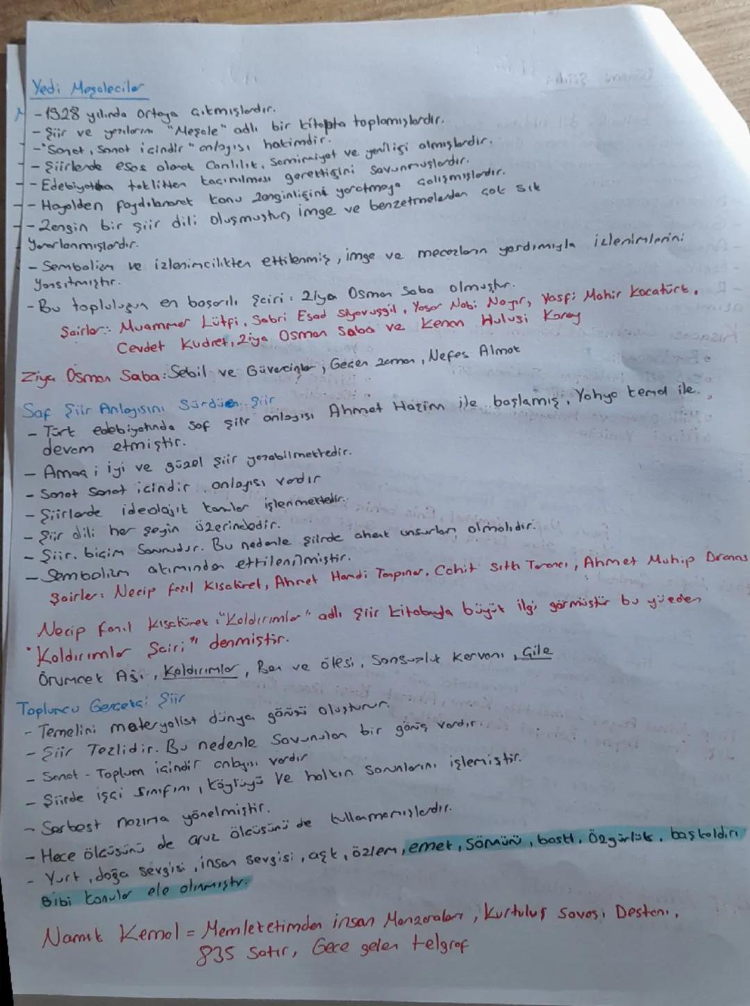 # Cumhuriyet Dönemi Şiirleri

Genel Özeliklari.

- Şiirlerde kullanılan dil oldutan Sadedir.

- Auz ölçüsü yorine hece ölaus tullerılmaya ba