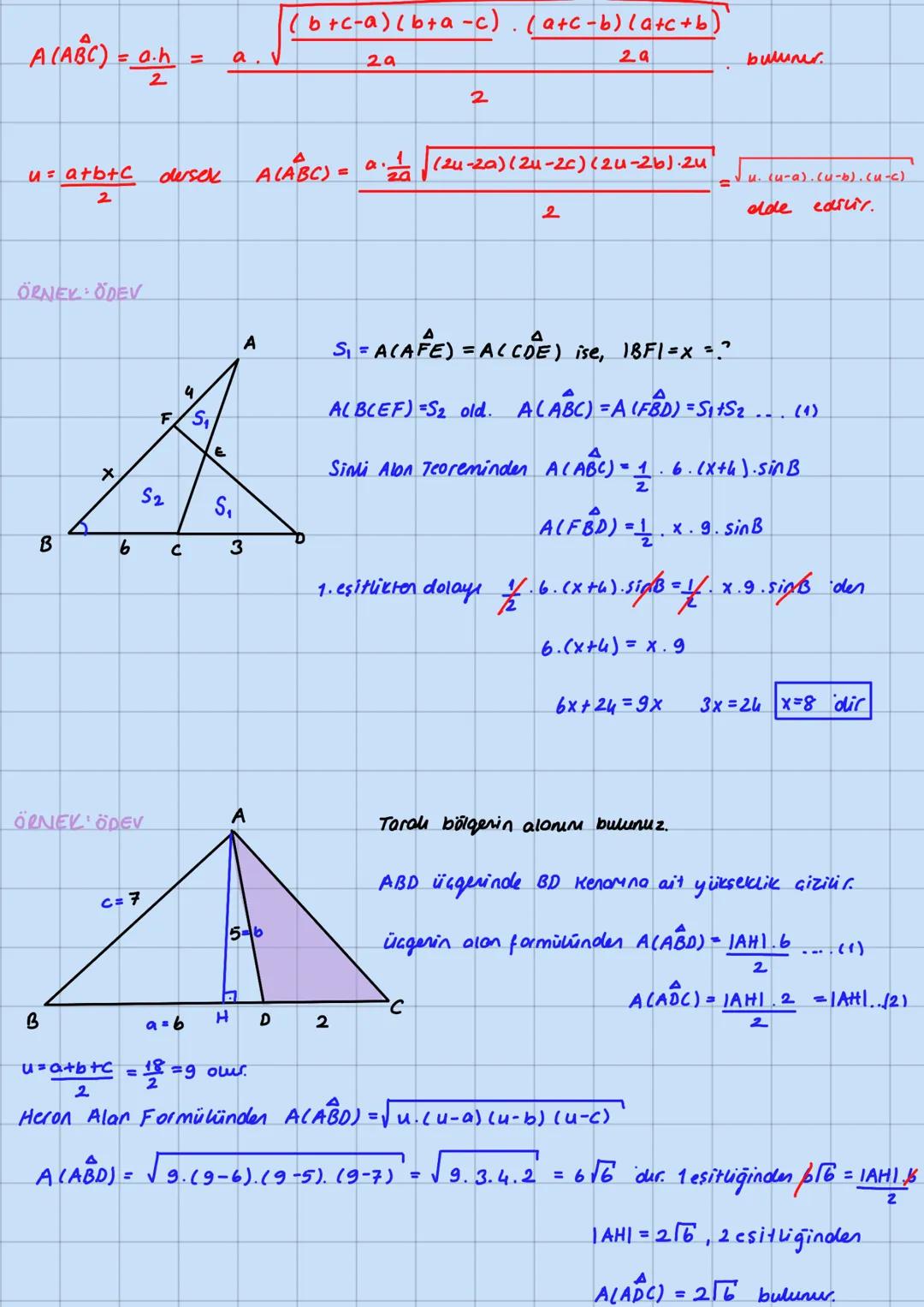 B
ISPAT
ha
a
H
८
A (ABC) = a.ha
04r.
2
B
ha
H
ACABC)= ACBCDE) = IBCL. ICDI
2
2
=
D
८
A Köşesinden BC Kenarına parolel,
B ve C noktalarından 