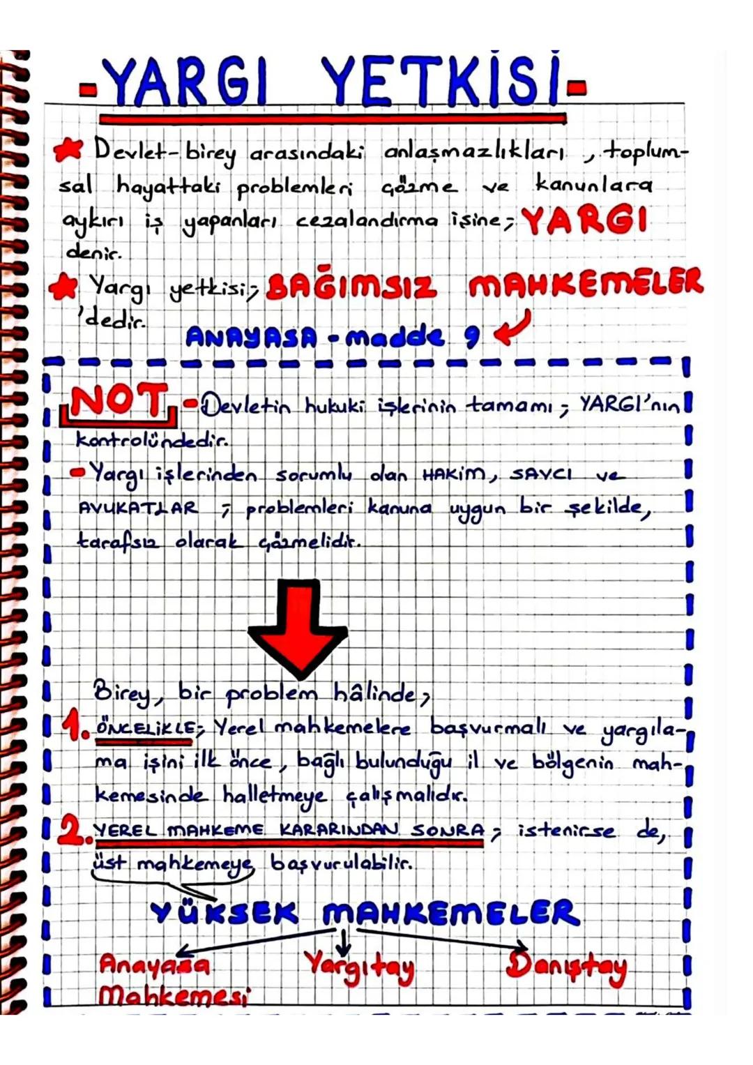 UC KUVVET
Yasama
Yasa (kanun) yapar.
T8mm
3.
2.
Yürütme
*Yasaların yürürlüğe
girmesini yani uygulan-
masını sağlar.
CUMHURBAŞKANI
Yargı
Kanu