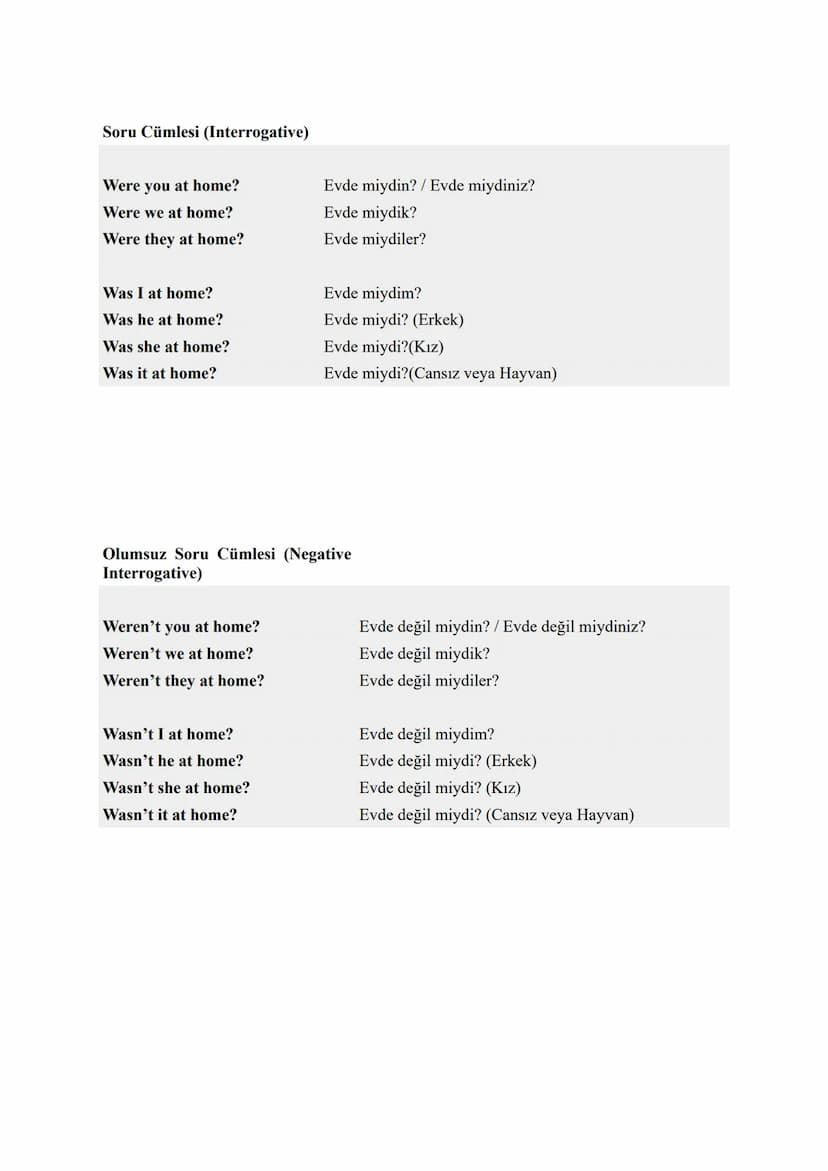 1) SIMPLE PRESENT TENSE
TENSES
SIMPLE PRESENT TENSE CÜMLE YAPISI
Olumlu Cümle (Affirmative):
Subject (Özne)
I
You
We
They
He
She
It
Verb (Fi