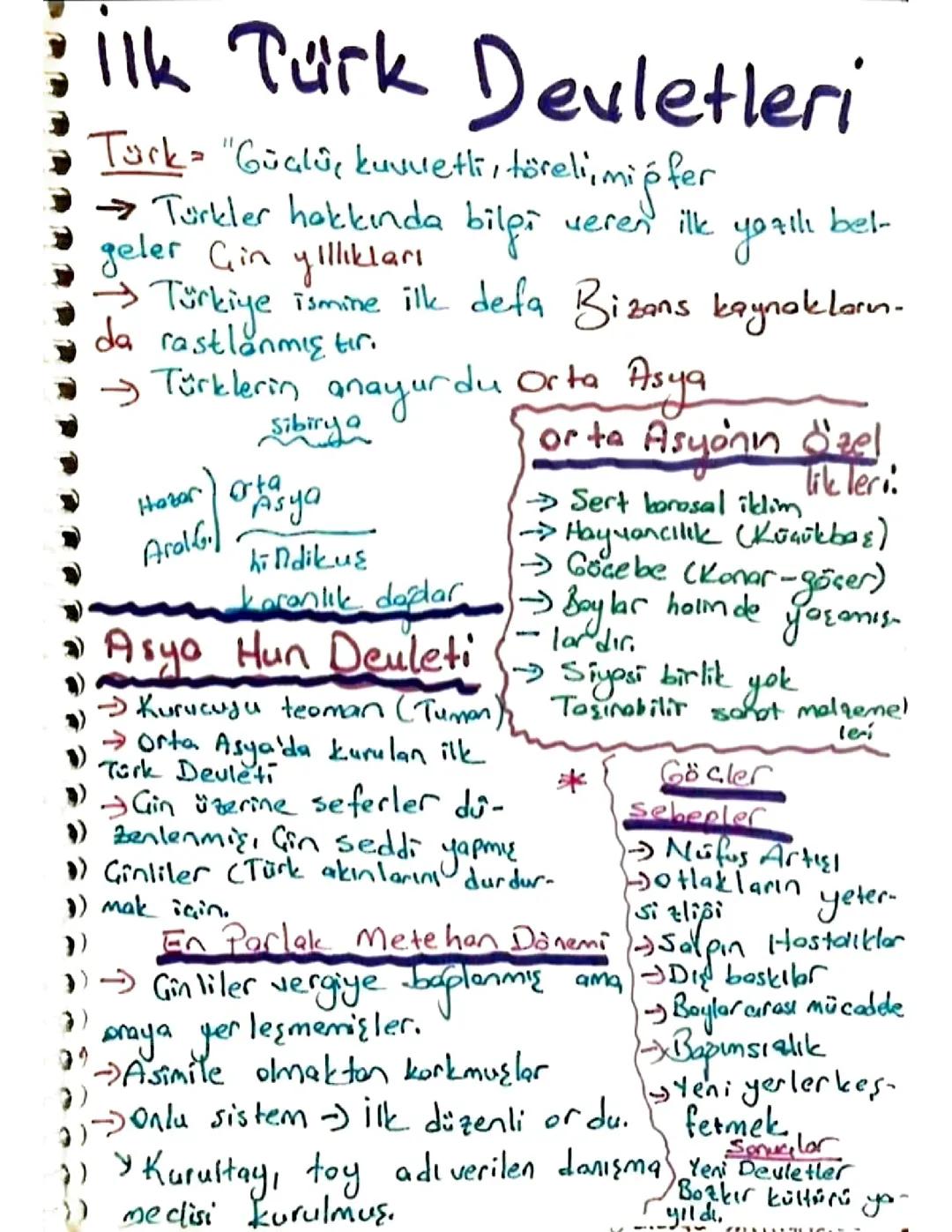 İlk Türk Devletleri: 6. ve 9. Sınıf İçin Eğlenceli Çalışma Kağıdı ve Konu Anlatımı